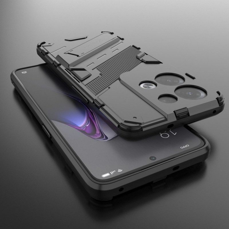 Hoesje voor Oppo Reno 8 Pro Handsfree Afneembare Standaard Met Twee Standen