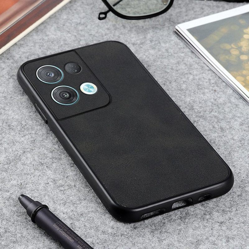 Hoesje voor Oppo Reno 8 Pro Kunstleer