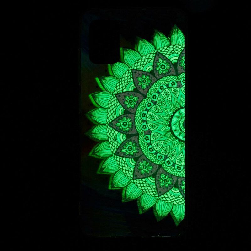 Hoesje voor Poco M5s Fluorescerende Kleurrijke Mandala