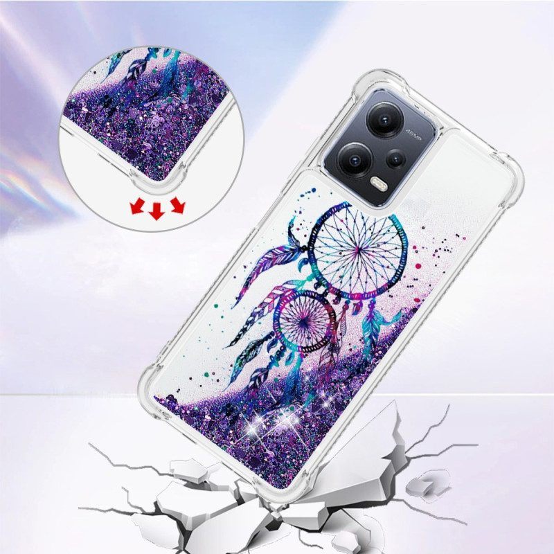 Hoesje voor Poco X5 5G Dream Catcher Pailletten