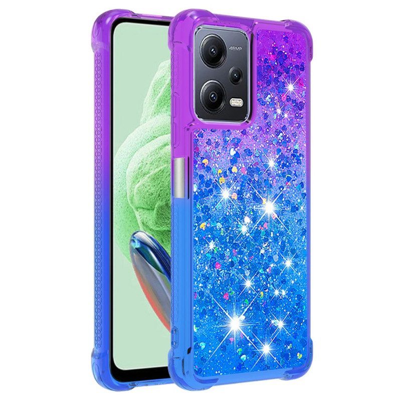 Hoesje voor Poco X5 5G Kleur Pailletten