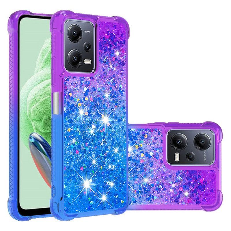 Hoesje voor Poco X5 5G Kleur Pailletten