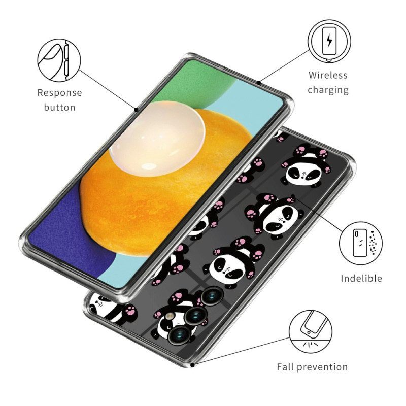 Hoesje voor Samsung Galaxy A14 / A14 5G Bicolor Binfen-kleur