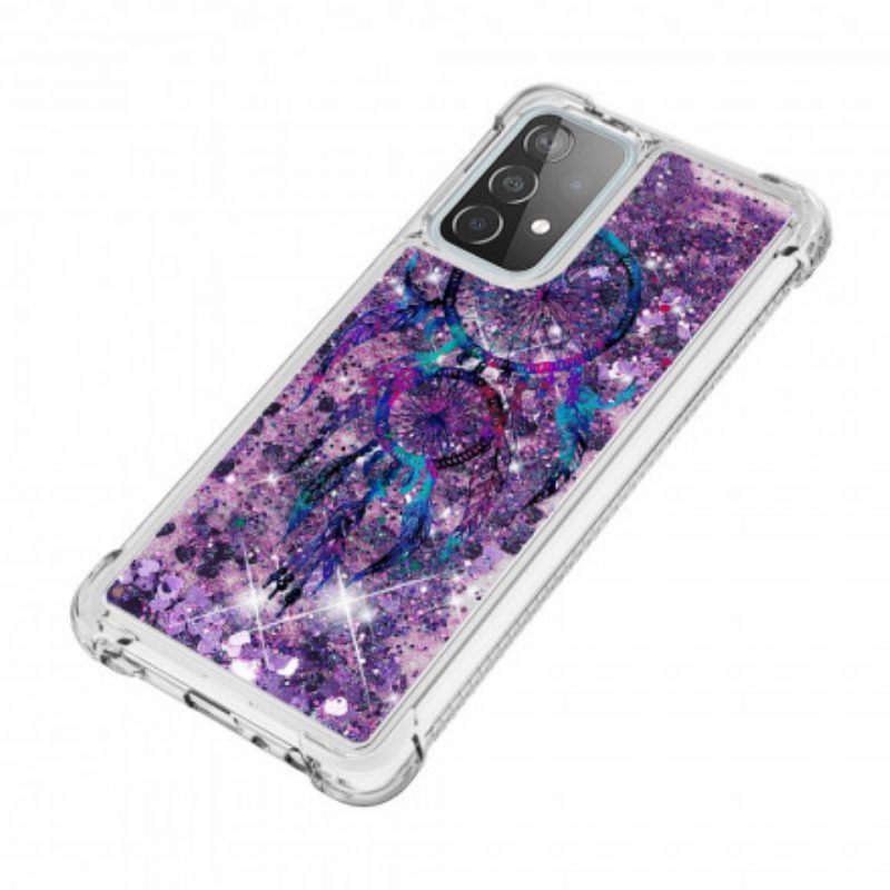 Hoesje voor Samsung Galaxy A52 4G / A52 5G / A52s 5G Glitter Dromenvanger