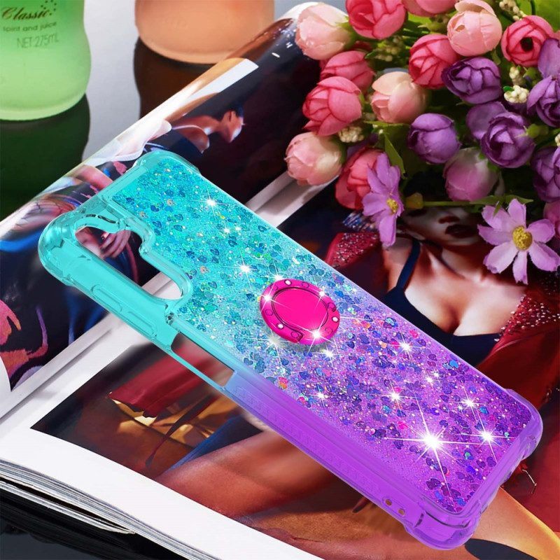 Hoesje voor Samsung Galaxy A54 5G Glitter Ringbeugel