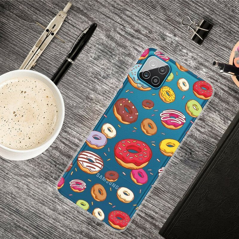 Hoesje voor Samsung Galaxy M12 / A12 Hou Van Donuts