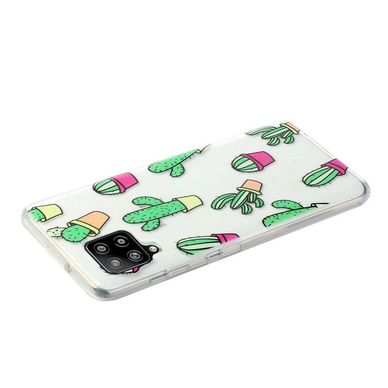 Hoesje voor Samsung Galaxy M12 / A12 Mini Cactussen