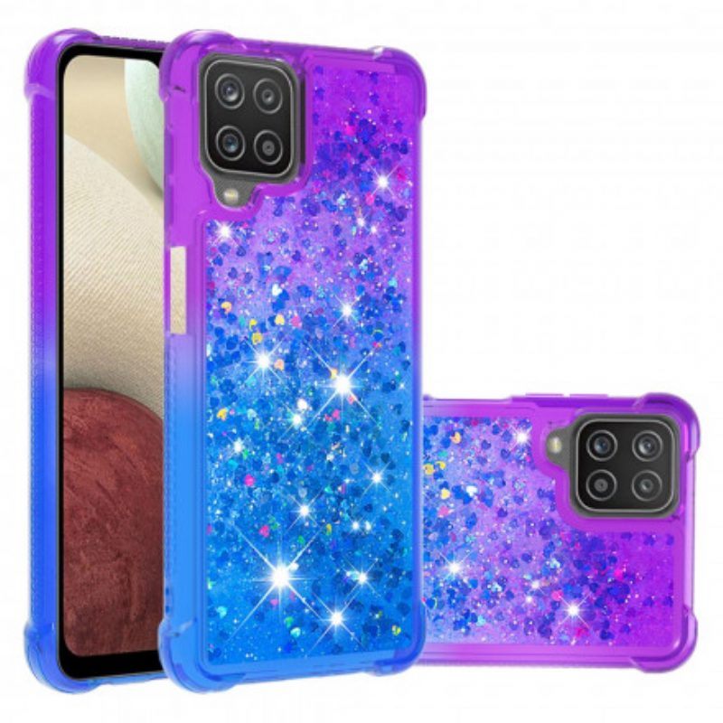 Hoesje voor Samsung Galaxy M12 / A12 Pailletten Kleuren