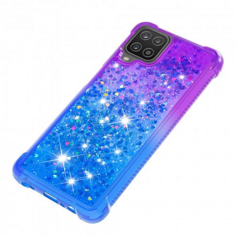 Hoesje voor Samsung Galaxy M12 / A12 Pailletten Kleuren