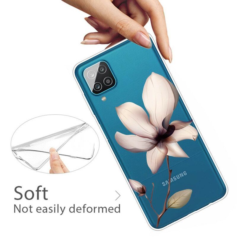 Hoesje voor Samsung Galaxy M12 / A12 Premium Bloemen