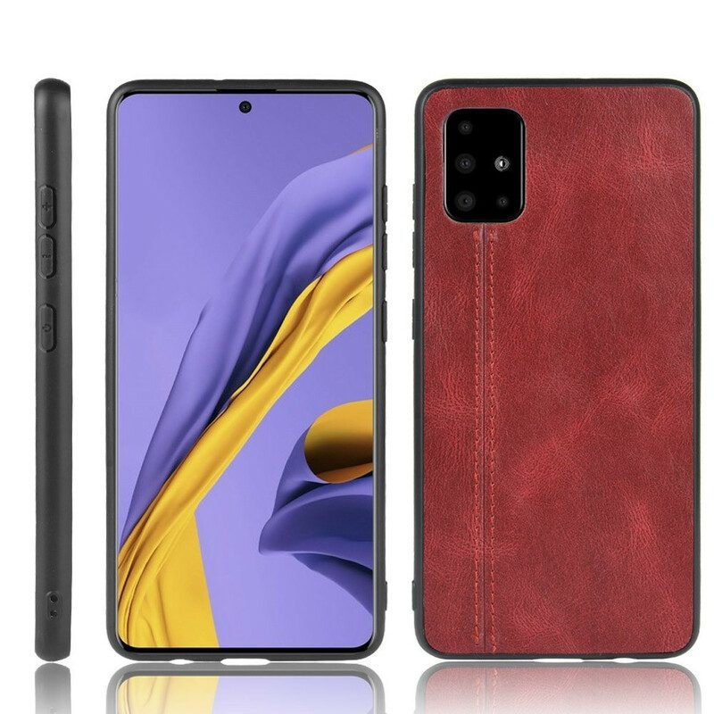 Hoesje voor Samsung Galaxy S20 Plus / S20 Plus 5G Couture-leereffect