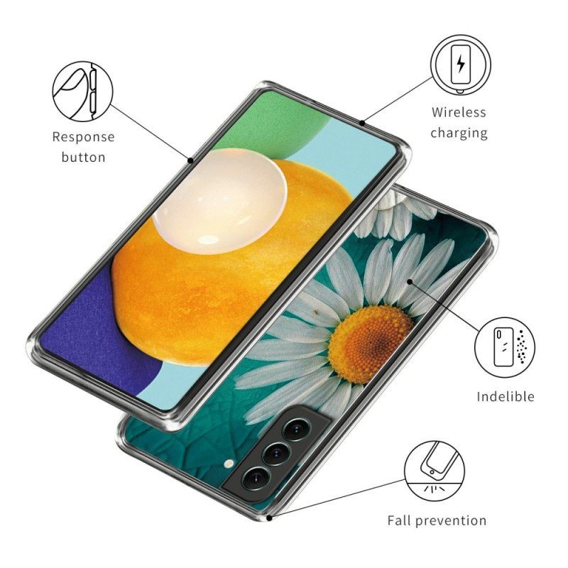 Hoesje voor Samsung Galaxy S23 5G Madeliefjes