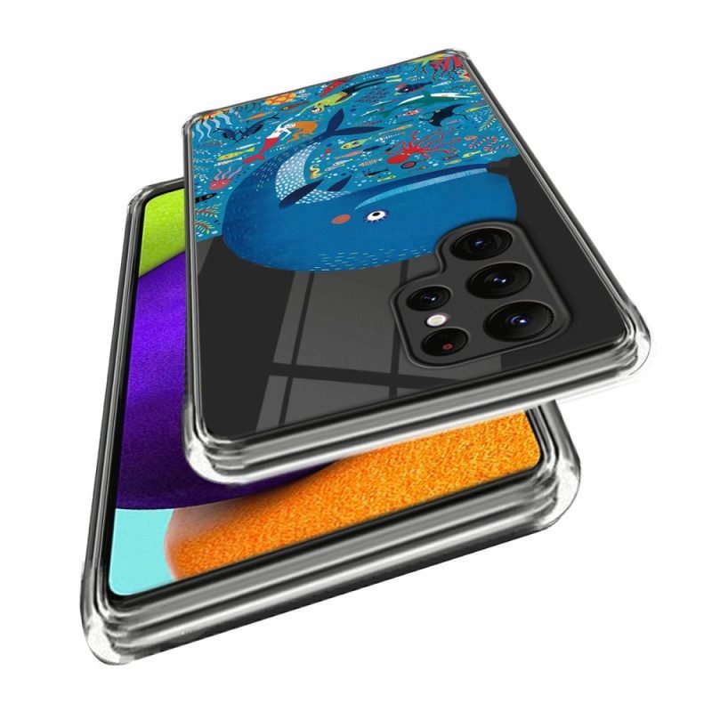 Hoesje voor Samsung Galaxy S23 Ultra 5G Walvis