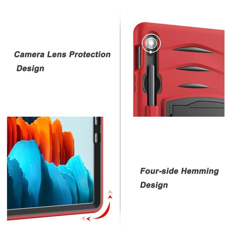 Hoesje voor Samsung Galaxy Tab S8 / Tab S7 Bescherming Hoesje Bumperbescherming Met Beugel