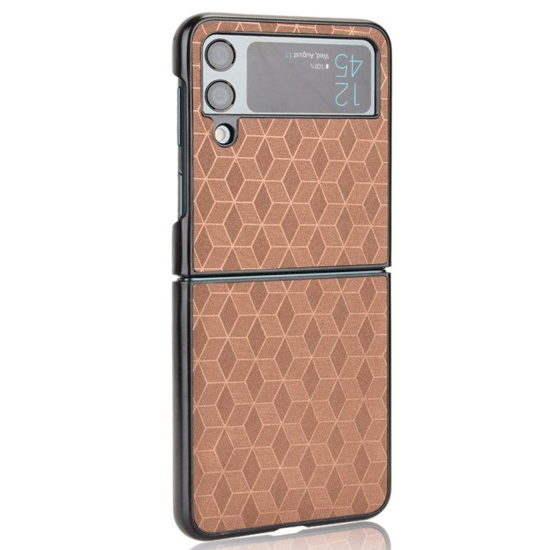 Hoesje voor Samsung Galaxy Z Flip 4 Folio-hoesje 3d-effect