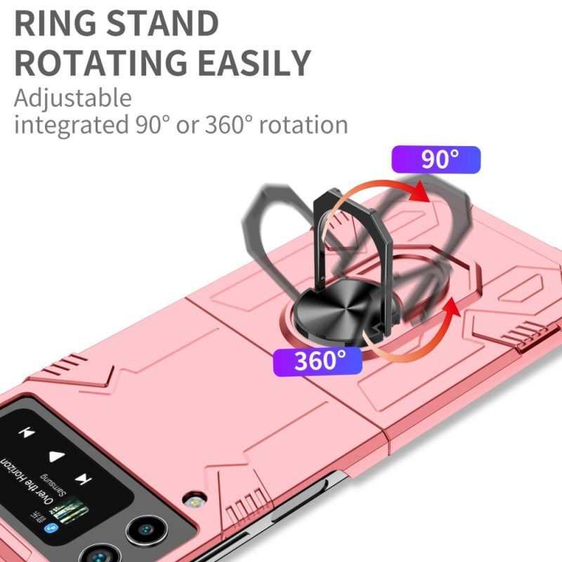 Hoesje voor Samsung Galaxy Z Flip 4 Folio-hoesje Resistent Futuristisch