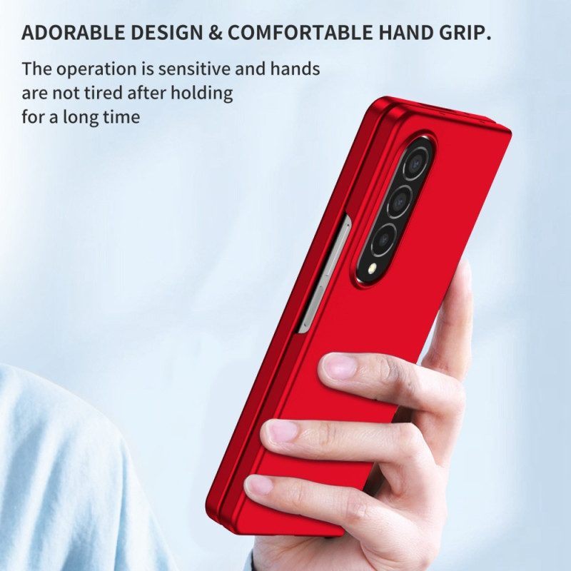 Hoesje voor Samsung Galaxy Z Fold 4 Basiskleur