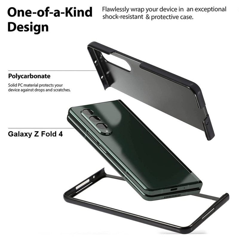 Hoesje voor Samsung Galaxy Z Fold 4 Klassiek Polycarbonaat