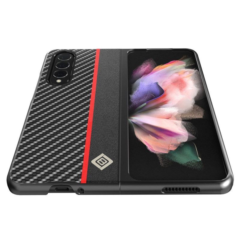 Hoesje voor Samsung Galaxy Z Fold 4 Koolstofvezellijn Lc. Imeeke