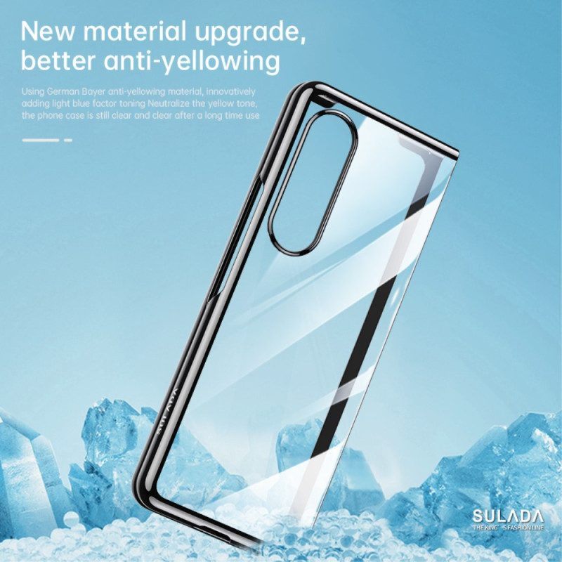Hoesje voor Samsung Galaxy Z Fold 4 Sulada Doorschijnend