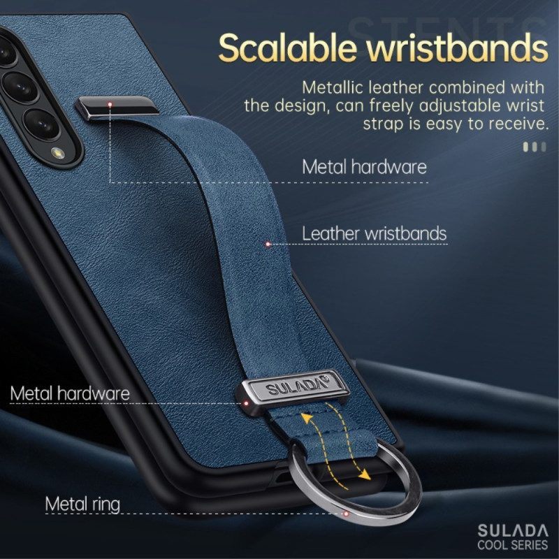 Hoesje voor Samsung Galaxy Z Fold 4 Sulada-polsband