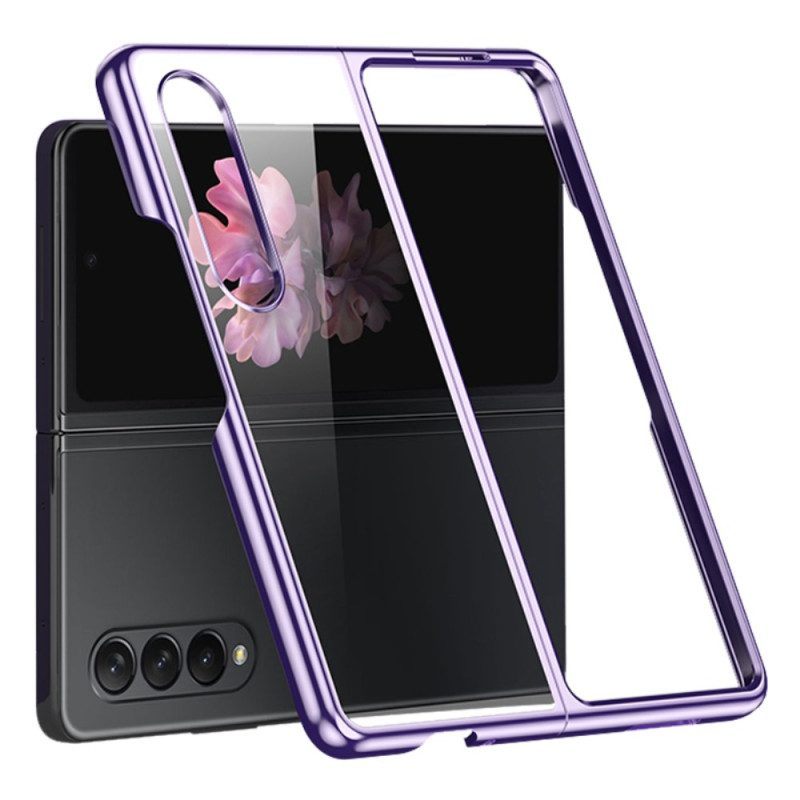 Hoesje voor Samsung Galaxy Z Fold 4 Transparant Metaal