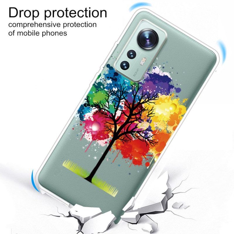 Hoesje voor Xiaomi 12 / 12X Aquarel Boom