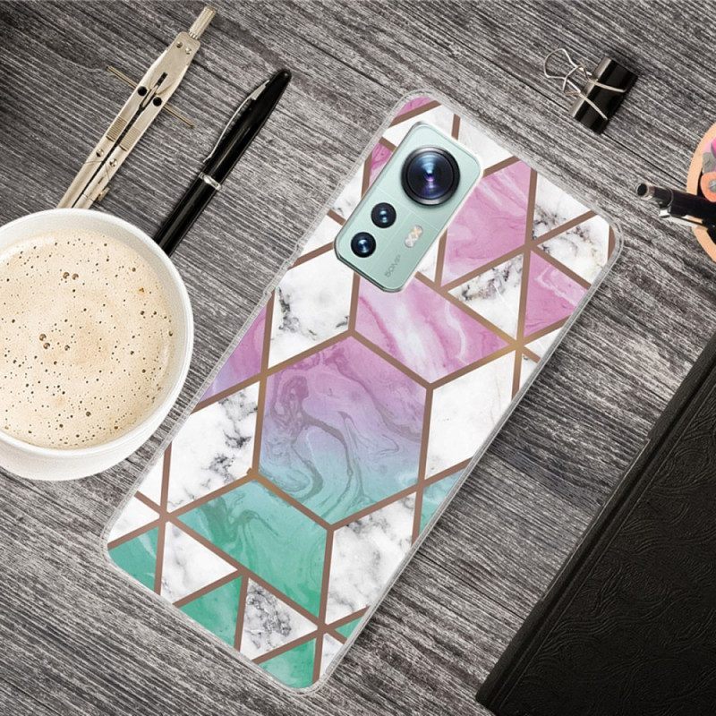 Hoesje voor Xiaomi 12 / 12X Marmeren Stijl