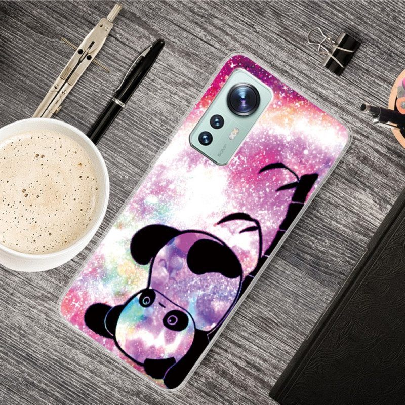 Hoesje voor Xiaomi 12 / 12X Panda En Bamboe