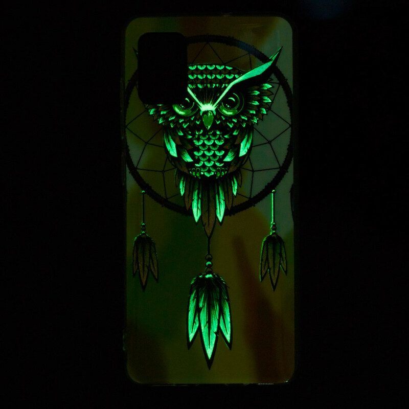 Hoesje voor Xiaomi Redmi Note 10 / 10S Fluorescerende Uil Dromenvanger