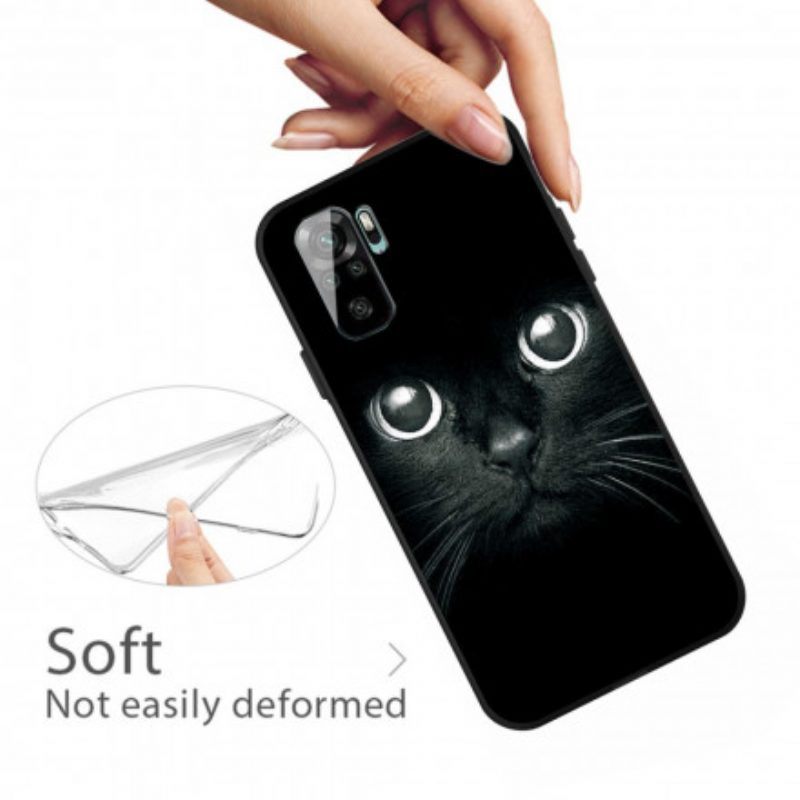 Hoesje voor Xiaomi Redmi Note 10 / 10S Katten Ogen