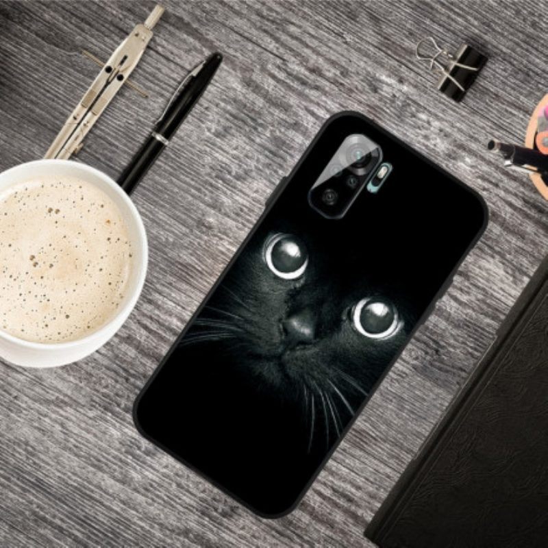 Hoesje voor Xiaomi Redmi Note 10 / 10S Katten Ogen