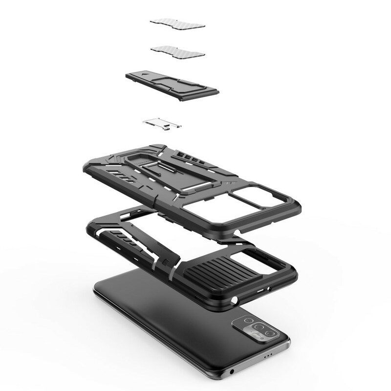 Hoesje voor Xiaomi Redmi Note 10 5G Ondersteuning Van Twee Posities Handsfree
