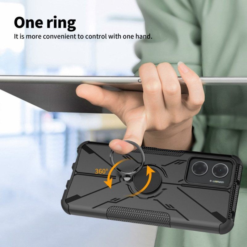 Hoesje voor Xiaomi Redmi Note 10 5G Resistent En Ring