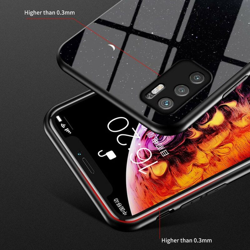 Hoesje voor Xiaomi Redmi Note 10 5G Schoonheid Gehard Glas