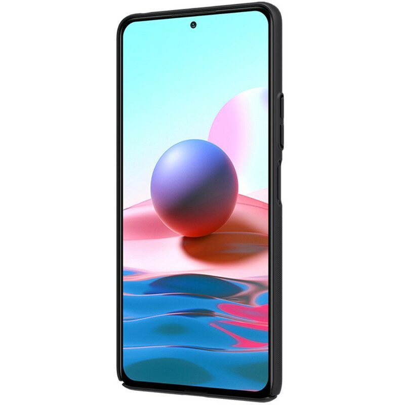 Hoesje voor Xiaomi Redmi Note 10 5G Stijve Frosted Nillkin