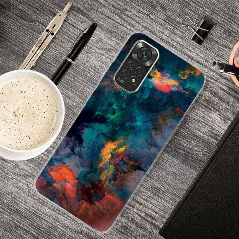 Hoesje voor Xiaomi Redmi Note 11 / 11S Kleurrijke Wolken