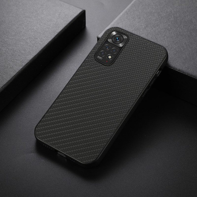 Hoesje voor Xiaomi Redmi Note 11 / 11S Koolstofvezel