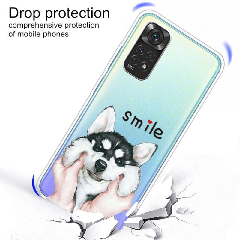 Hoesje voor Xiaomi Redmi Note 11 / 11S Lach Hond