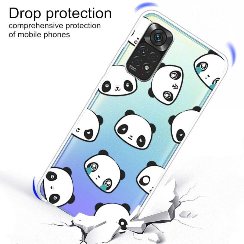 Hoesje voor Xiaomi Redmi Note 11 / 11S Sentimentele Panda's