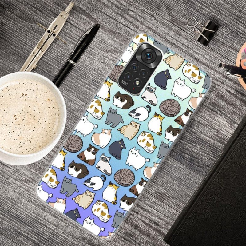 Hoesje voor Xiaomi Redmi Note 11 / 11S Topkatten