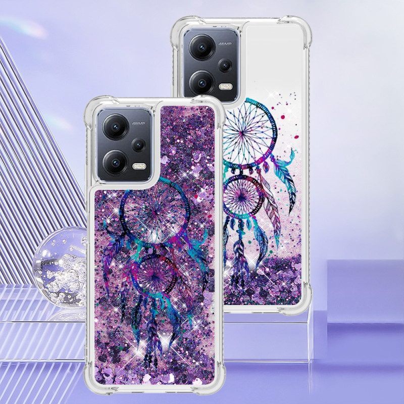 Hoesje voor Xiaomi Redmi Note 12 5G Dream Catcher Pailletten