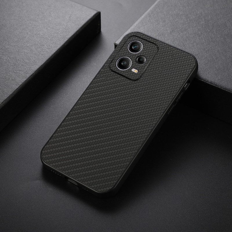 Hoesje voor Xiaomi Redmi Note 12 Pro Klassieke Koolstofvezel