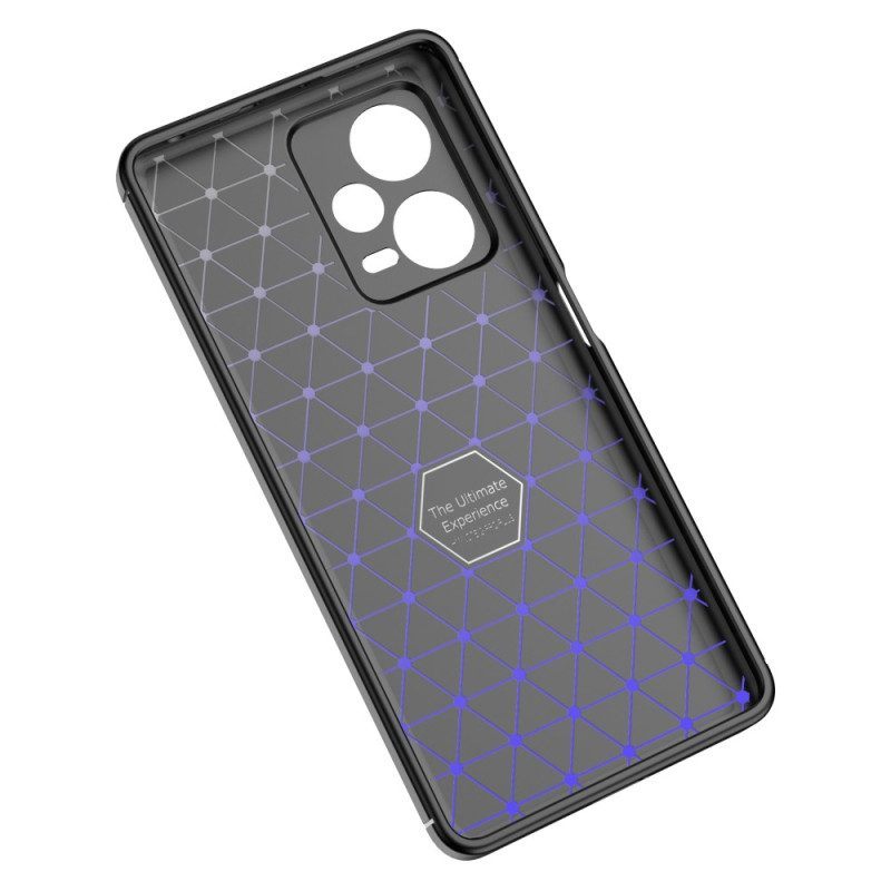 Hoesje voor Xiaomi Redmi Note 12 Pro Plus Dubbellijnig Litchi-leereffect