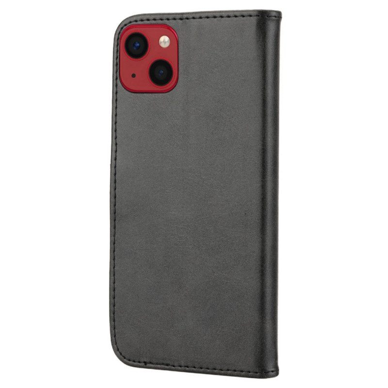 Leren Hoesje voor iPhone 14 Katje