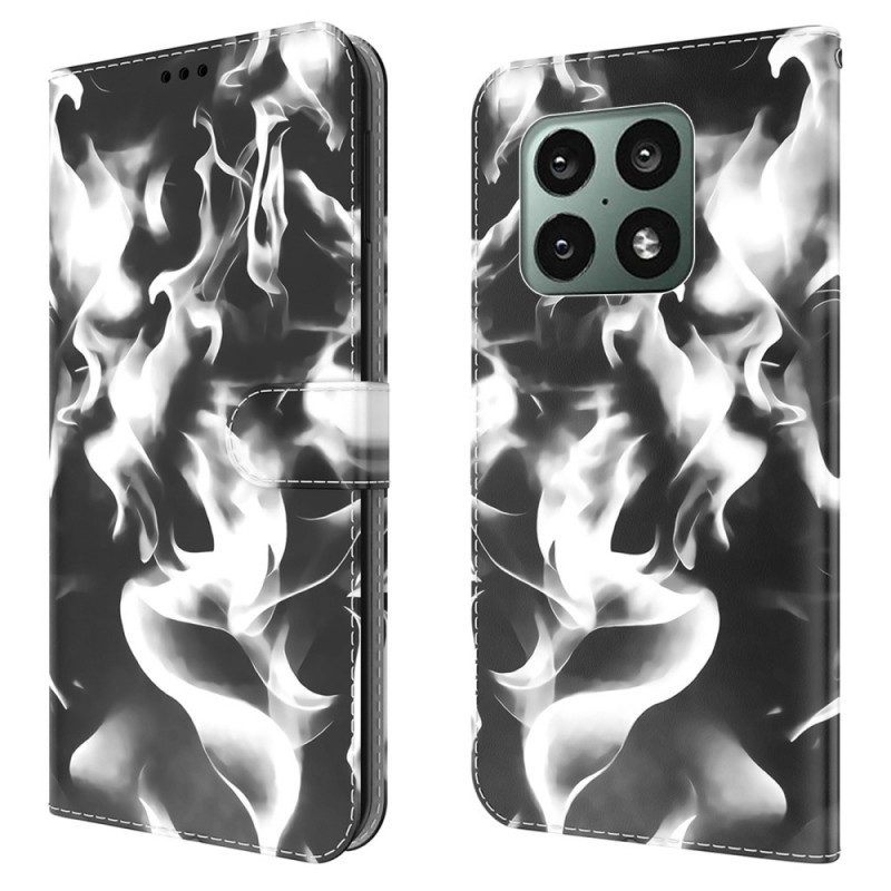 Leren Hoesje voor OnePlus 10 Pro 5G Abstract Patroon