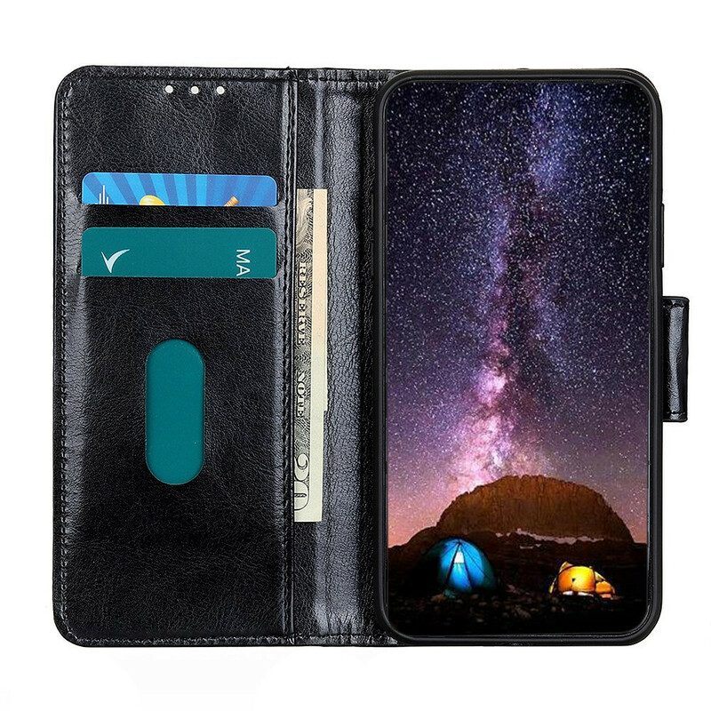 Leren Hoesje voor Samsung Galaxy S20 Plus / S20 Plus 5G Traditionele Leerstijl