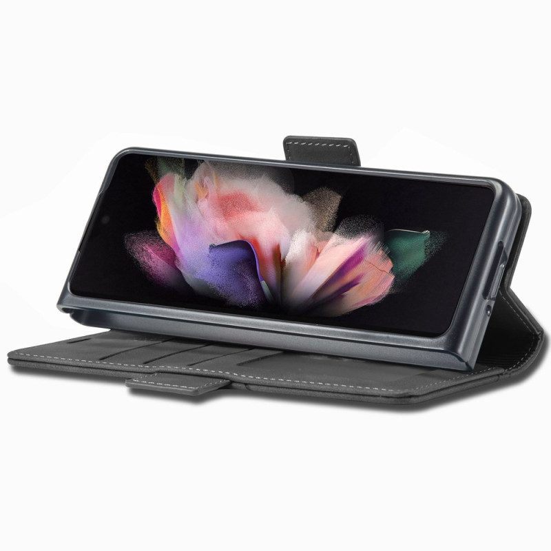 Leren Hoesje voor Samsung Galaxy Z Fold 4 Forwenw F3-serie