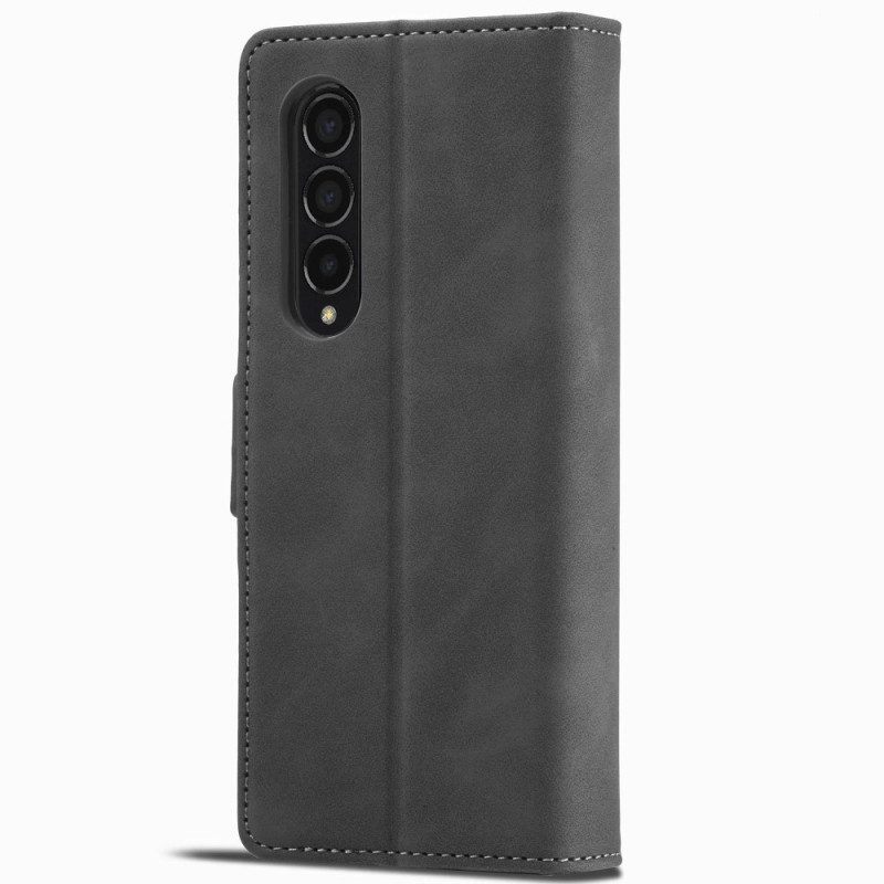 Leren Hoesje voor Samsung Galaxy Z Fold 4 Forwenw F3-serie