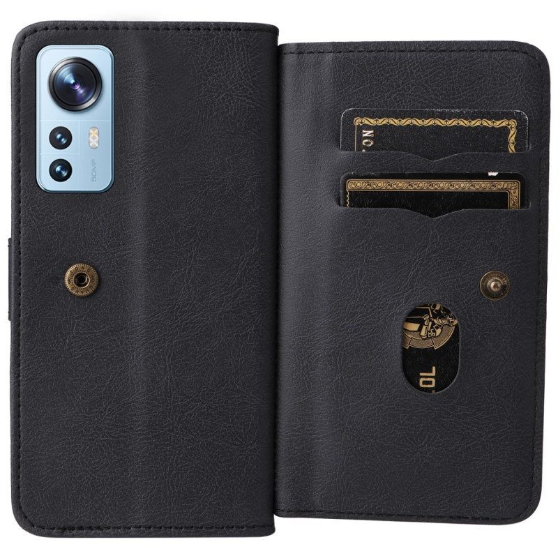 Leren Hoesje voor Xiaomi 12 Lite 10 Kaarthouders